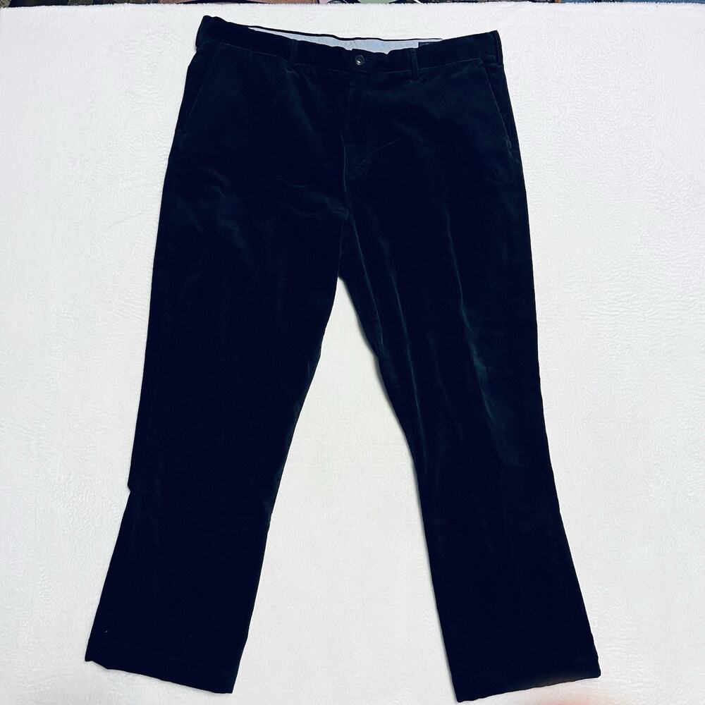 Mens Polo Ralph Lauren Corduroy Pants 38x32 Navy Blue Cotton